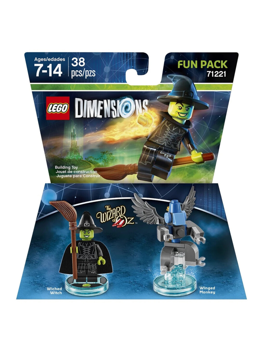 LEGO Dimensions 71221 Wicked Witch Fun Pack Wizard of Oz NEW SEALED RETIRED